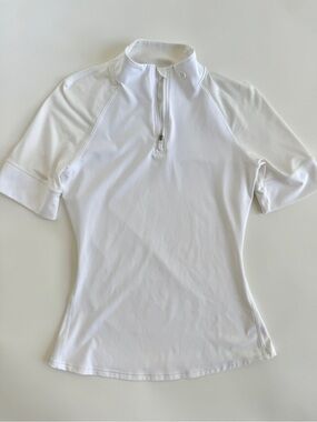 Lululemon Nulux Half-Zip Golf Short-
Sleeve Shirt S